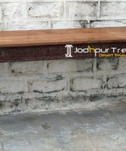 Indian Teak Wood Carved Console Table Furniture