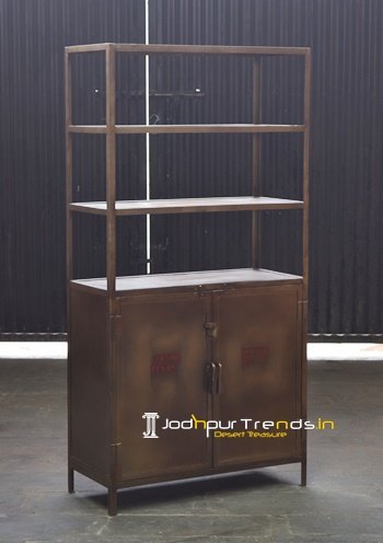 Modern Build Metal Storage Display Unit