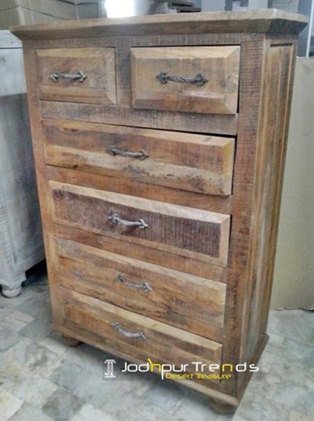 Mango Indian Wood Long Cabinet Furniture