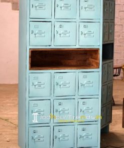 Distress Metal Commercial Use Cabinet