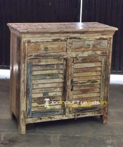 Blue City Hand Crafted Reclaimed Cabinet Furniture