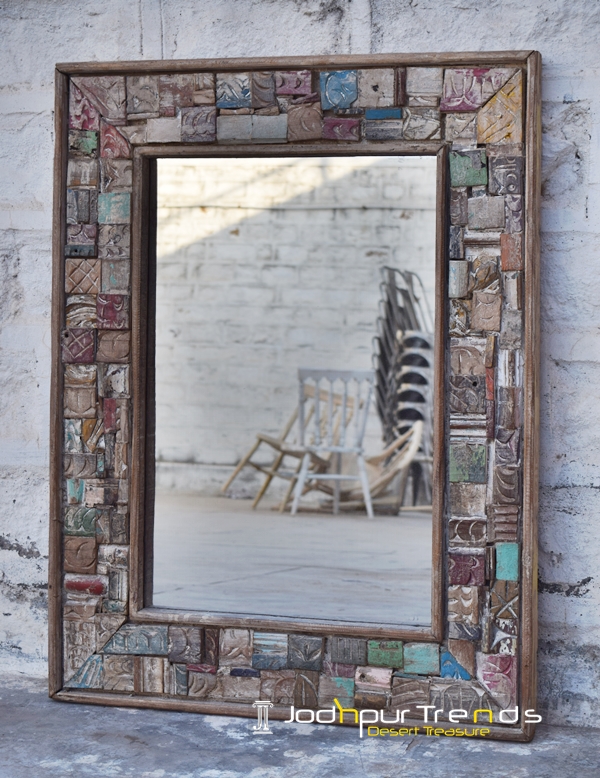 reclaimed mirror frame designs