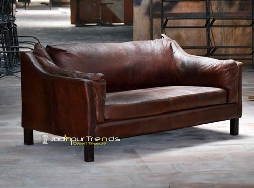 Soft Leather Original Manufactured Handcrafted Sofa