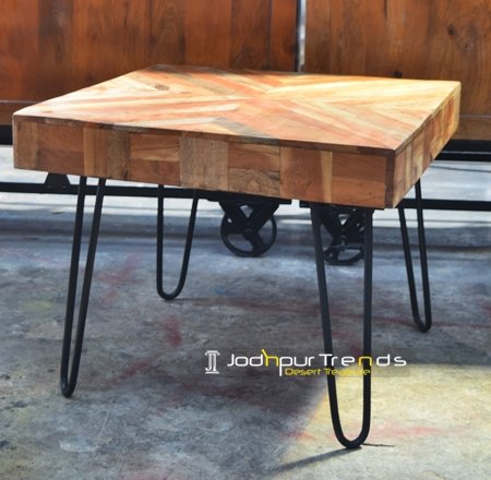 Live Solid Natural Wood Coffee Table Furniture Design