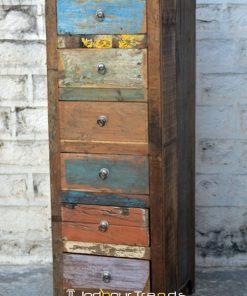 Old Wood Indian Long Cabinet Furniture