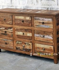Old Wood Drawer Resort Furniture Design