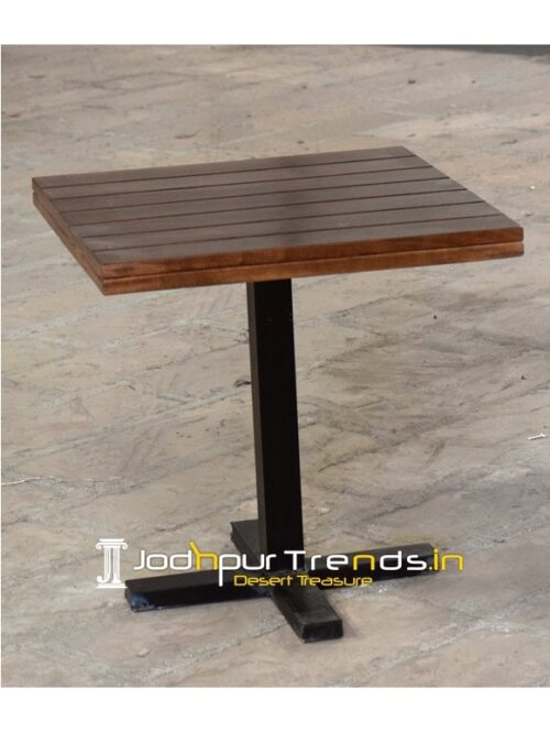 Single Base Light Weight Folding Cafeteria Table