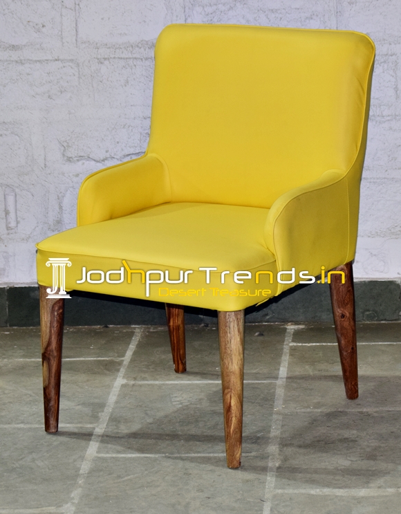 Yellow Upholstered Modern Inspire Relax Hospitality Chair