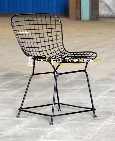 Rustic Finish Metal Design Outdoor Chair