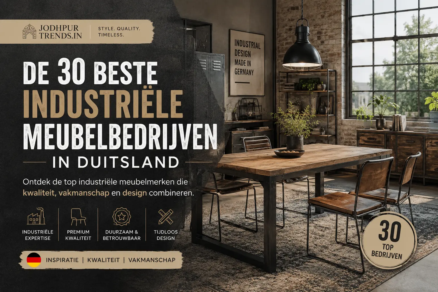 De 30 beste industriële meubelbedrijven in Duitsland-jodhpurtrends.in