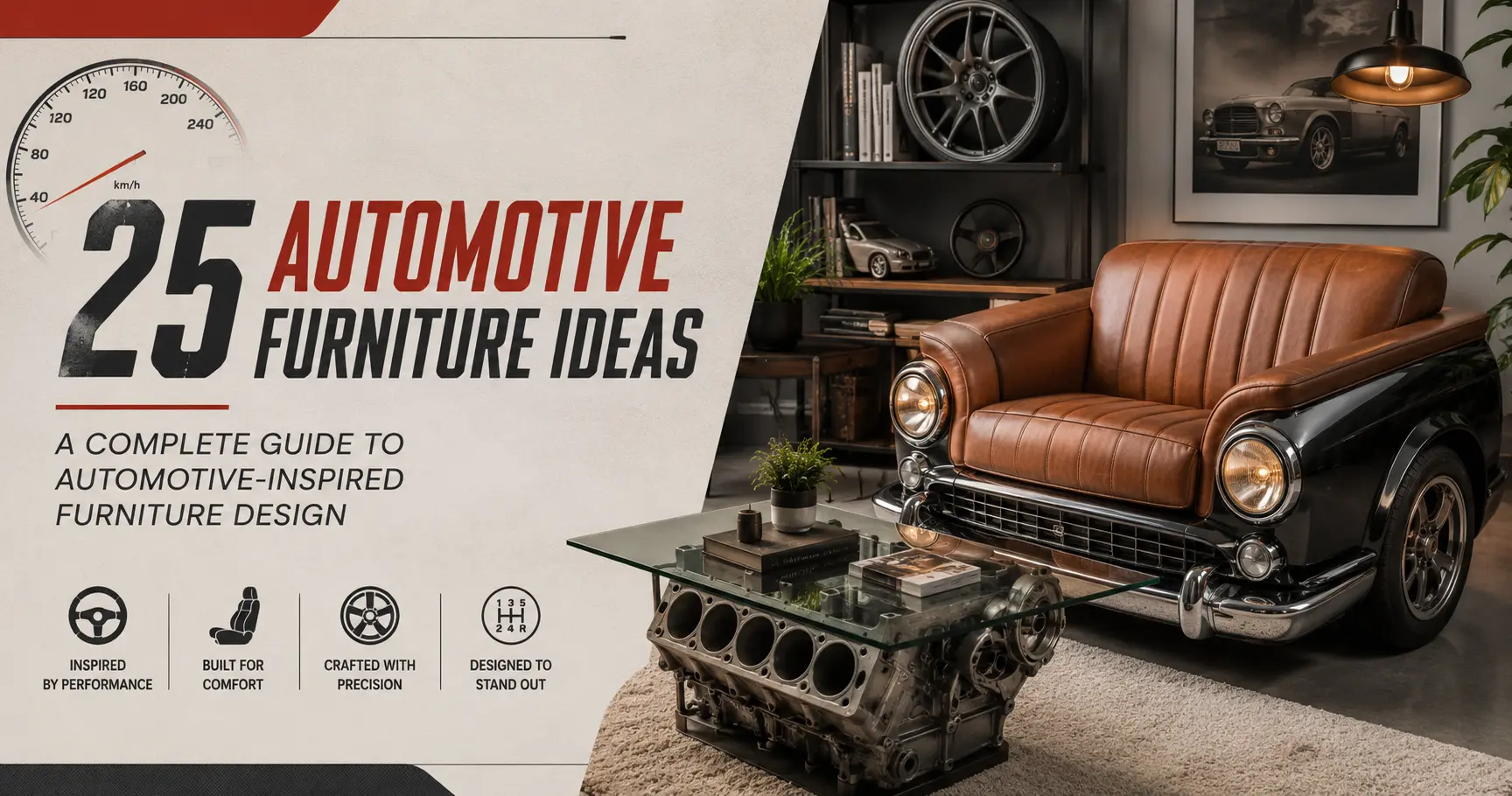 25 Automotive Furniture Ideas A Complete Guide to Automotive-Inspired Furniture Design-jodhpurtrends.in